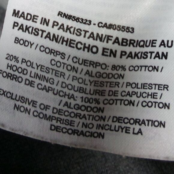 Vintage Nike Small Swoosh Pullover Hoodie Sweatshirt - Picture 7 of 8